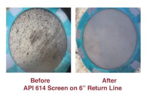 high velocity oil flushing refinery results