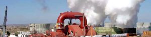 ESI performing a steam blowing procedure at a chemical plant in Texas